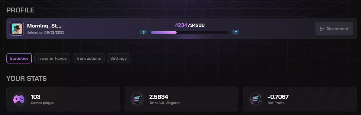 SOLPUMP Transaction Dashboard