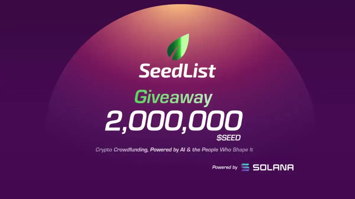 Seedlist Airdrop Guide: Earn $SEED from Solana’s AI-Powered Crowdfunding Platform Airdrop