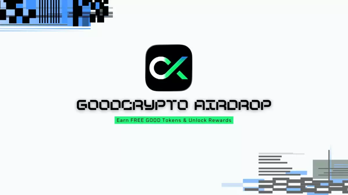 GoodCrypto Airdrop Two: Earn FREE GOOD Tokens & Unlock Rewards logo