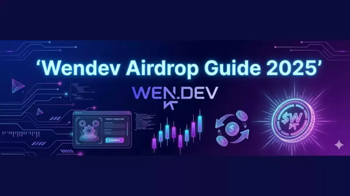 WENDEV Airdrop Guide 2025 – How to Earn $WENDEV Token Rewards