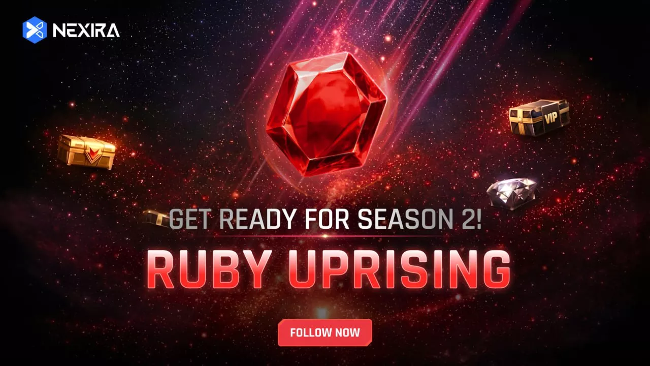Nexira Season 2 “Ruby Uprising” Airdrop Guide: Stack Reward Boxes Before Pre-TGE Unlock Airdrop