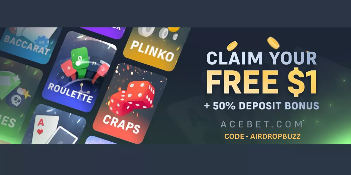 How to Claim Acebet’s $1 Welcome Bonus + Deposit Match (2026 Guide) Airdrop