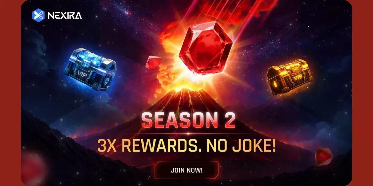 Nexira Season 2 Airdrop is LIVE — How to Get 3X Ruby Rewards Before TGE Airdrop