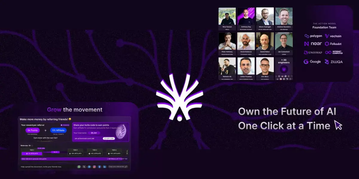 Action Model AI Airdrop Guide: Earn $LAM (Plus the 16,000-Point “Get Started” Bonus if Available) Airdrop