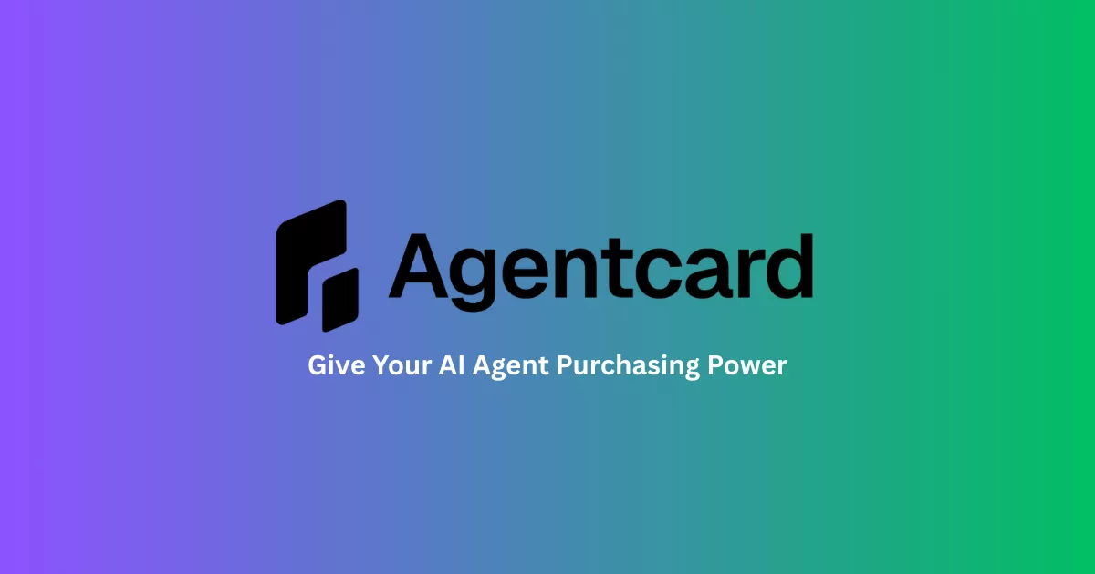 AgentCard Virtual Card: Give Your AI Agent Purchasing Power