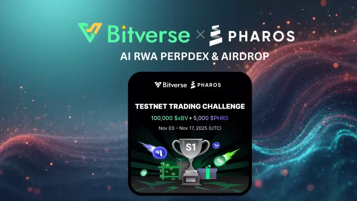 Bitverse x Pharos: AI-Powered PerpDEX Testnet Goes Live