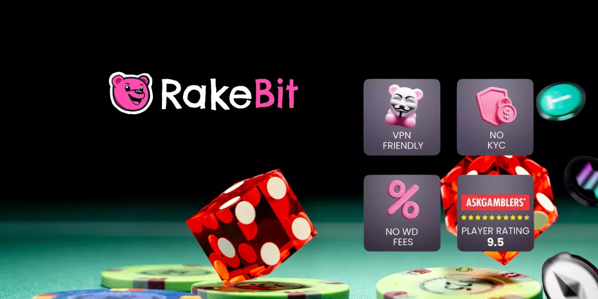 Rakebit Review: The Ultimate No-KYC Crypto Game Experience