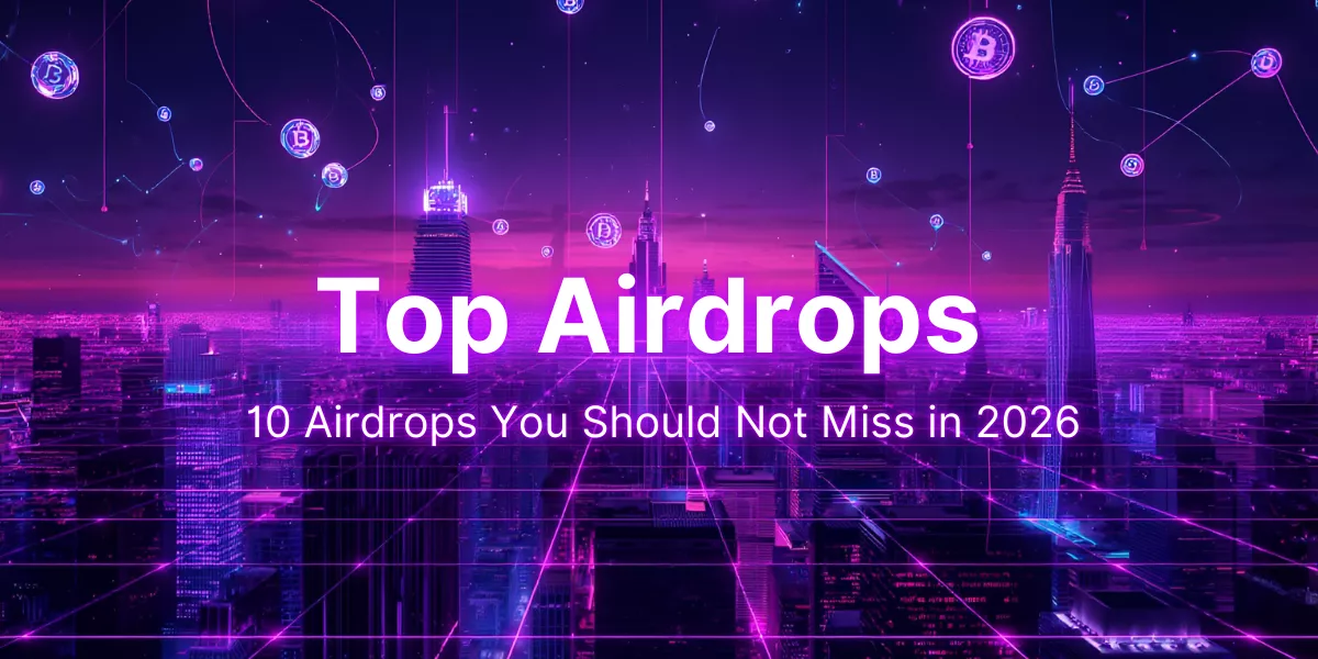 10 Airdrops You Should Not Miss in 2026 — High-Potential Opportunities