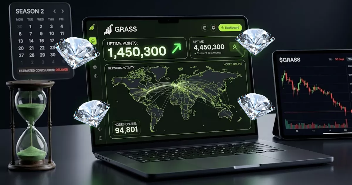 Grass Airdrop Season 2: Why It Still Hasn’t Ended, What Diamonds Mean, and How Big the Next Drop Could Be