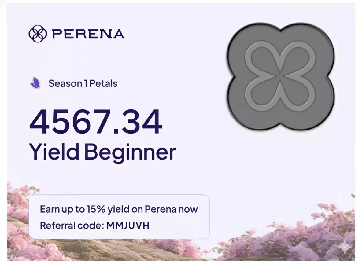 Perena Season 1 Airdrop Is Live — Earn Petals, Badges & Boosted Rewards!