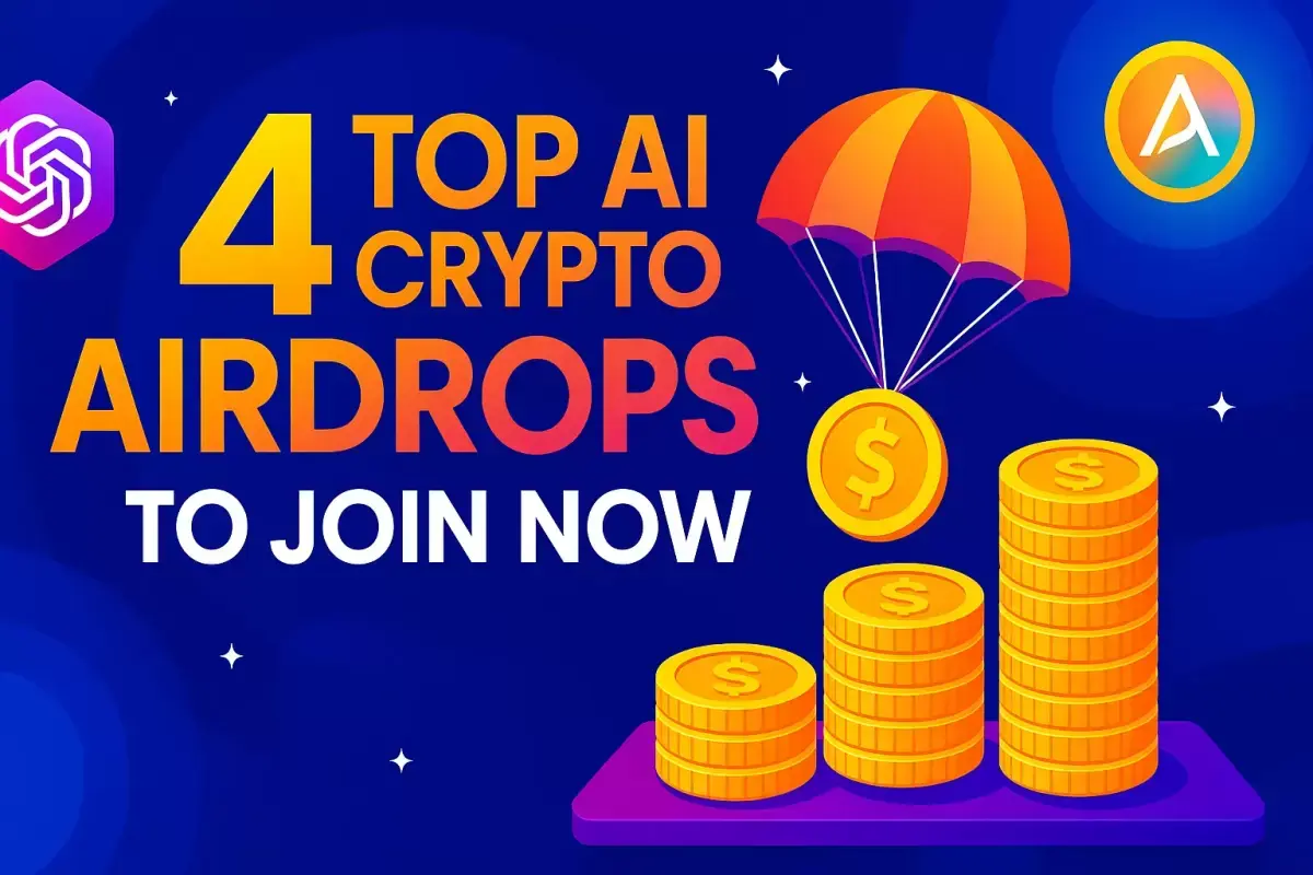 The AI Crypto Rush: Four Airdrops You Shouldn't Ignore