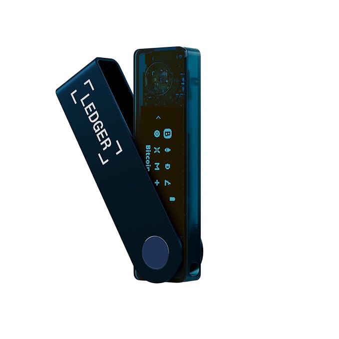 Ledger Nano X – Secure and Manage Your Crypto & NFTs On-The-Go (Blue)